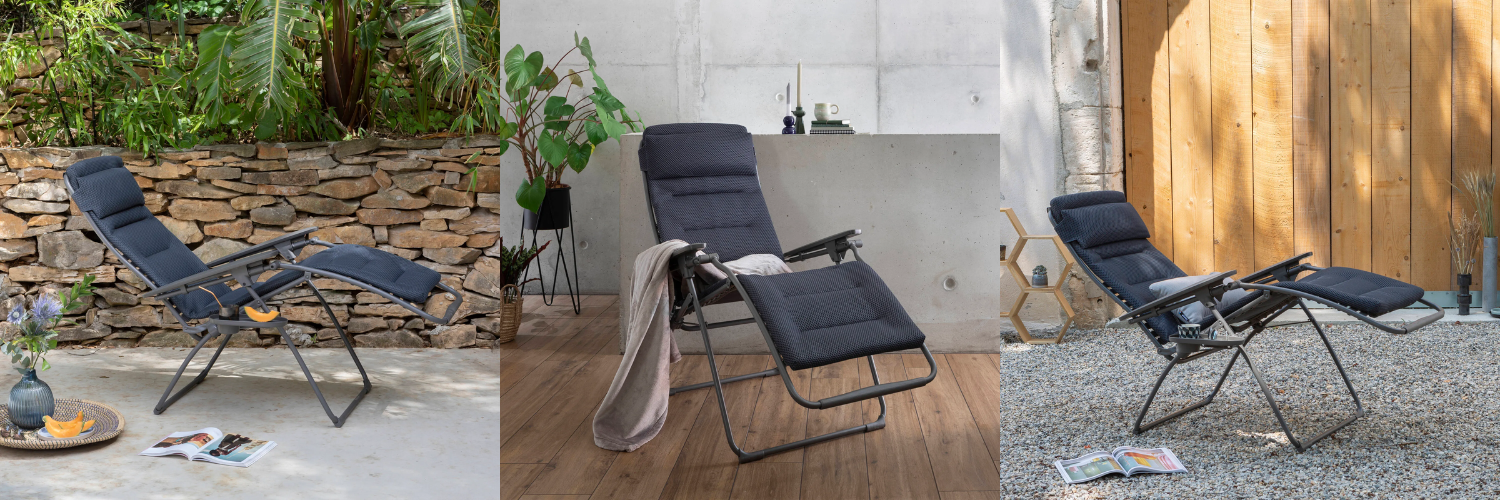 Leżak Lafuma Futura Dark Grey