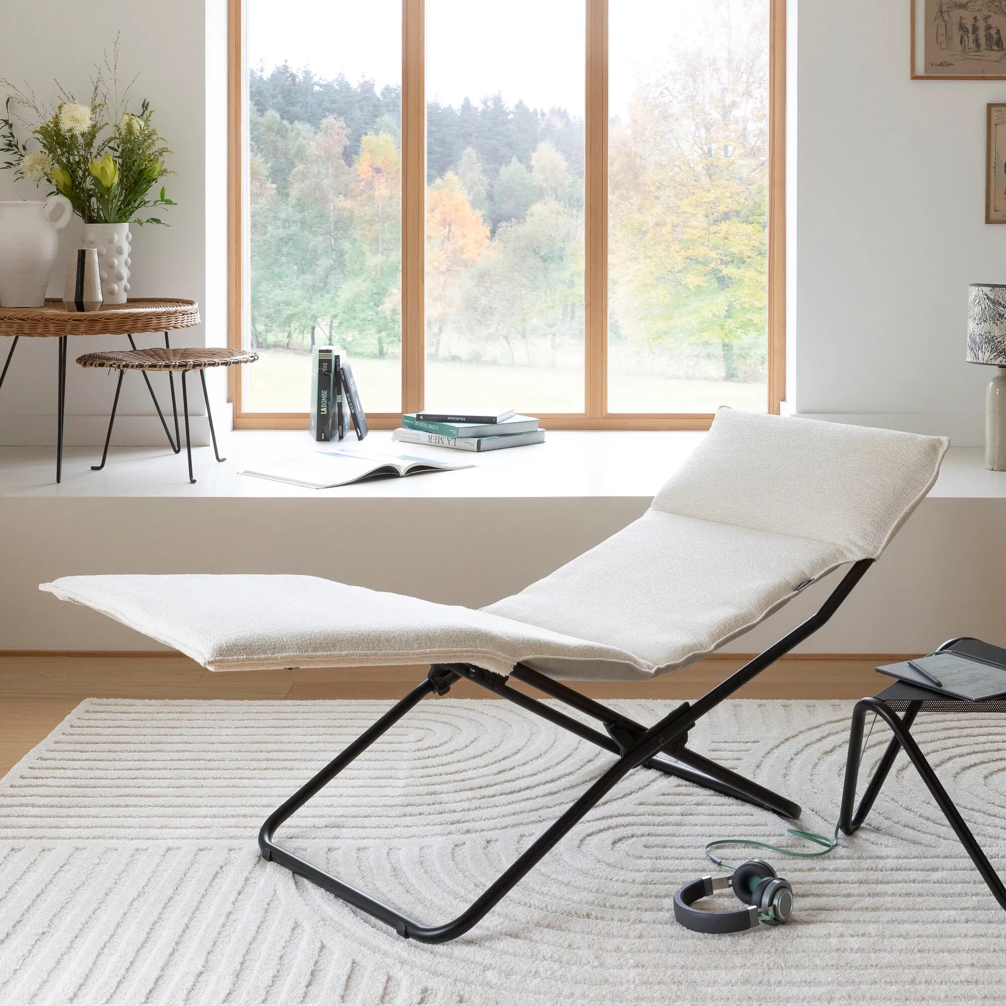 Leżanka Lafuma Transalounge Niksen Creme LFM5397-A004 Niksen_Creme