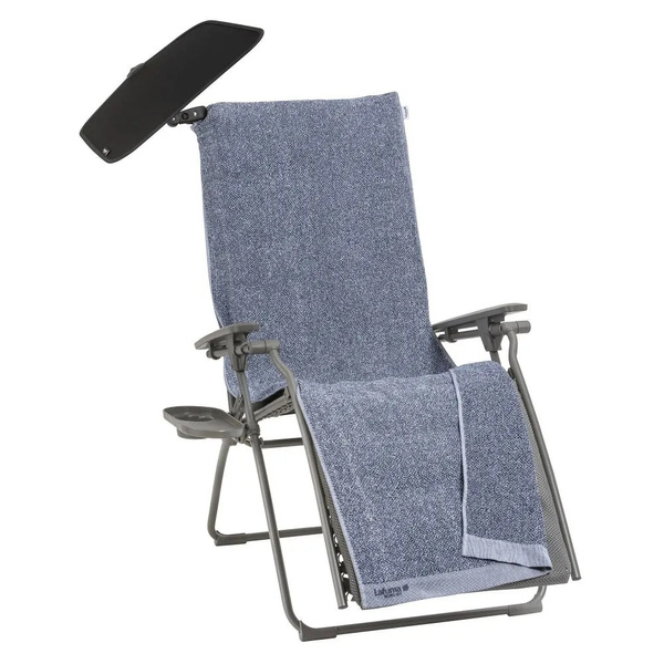 Leżak Lafuma EVOLUTION BeComfort® Ash Grey Zestaw ALL IN ONE LFM5361-9952 ostatnia 1szt.