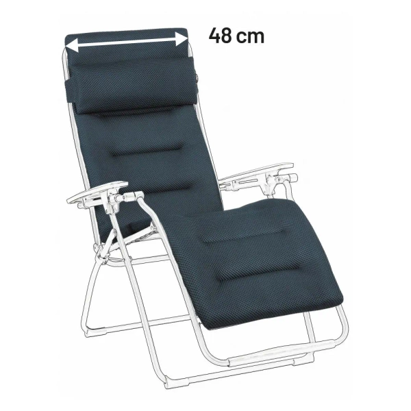 Materiał zamienny Lafuma do modeli: RSX, FUTURA materiał BeComfort® Bleu Encre LFM5054-8900 dostępna 1szt.