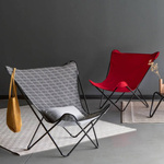 Leżak / Fotel Lafuma POP UP XL  LFM2777 6534  Czerwony / Garance