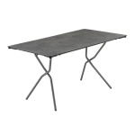 Stół ogrodowy XL Lafuma ANYTIME Fusain HPL 139*79cm LFM5106-9931