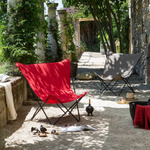 Leżak / Fotel Lafuma POP UP XL  LFM2777 6534  Czerwony / Garance