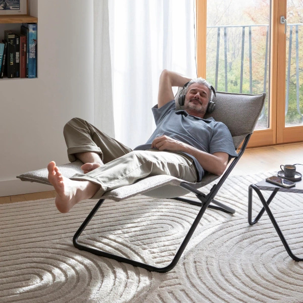 Leżanka Lafuma Transalounge Niksen Cendre LFM5397-A005