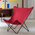 Leżak / Fotel Lafuma POP UP XL  LFM2777 6534  Czerwony / Garance