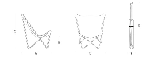 Leżak Lafuma Evolution BAYANNE Recliner Onyx LFM2768-8917