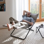 Leżanka Lafuma Transalounge Niksen Cendre LFM5397-A005