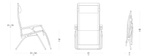 Leżak Lafuma RSXA Clip Black LFM2055-8551