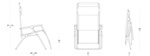Leżak Lafuma RT2 Batyline® Paon LFM4021-9915