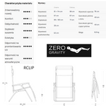 Leżak Lafuma R Clip Batyline® Iso Seigle II LFM4020-9868