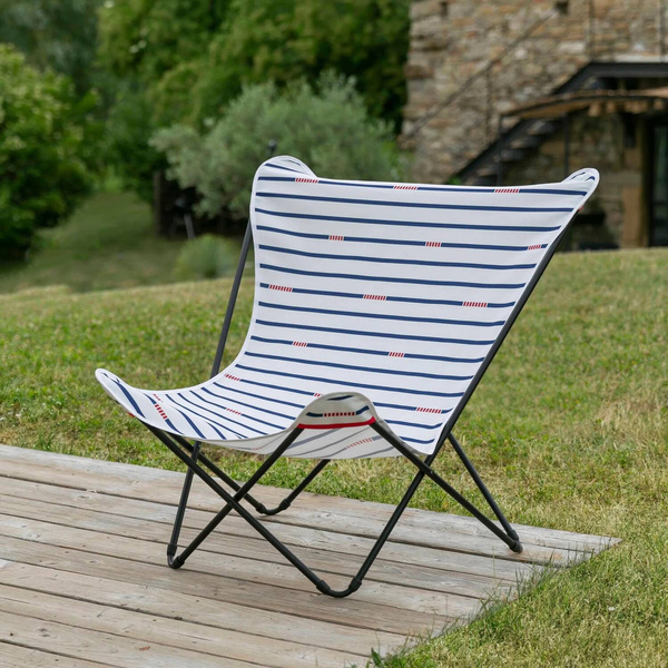 Leżak motylkowy Lafuma POP UP XL Marin LFM2823-9924