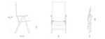 Fotel Lafuma Zen-It Batyline® Duo Mistral LFM2780-9716 ostatnie 2szt.