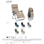 Leżak Lafuma FUTURA Becomfort® Mokka LFM3130-9935 ostatnia 1szt.