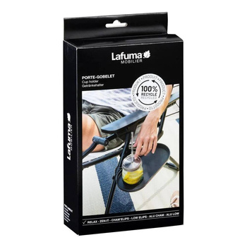 Uchwyt na kubek do leżaków Lafuma/Cup holder LFM5255-9105 Titane